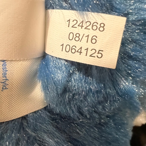 New Build a Bear Christmas Reindeer Tinsel With Tags Blue White 14" Tall - Picture 10 of 10